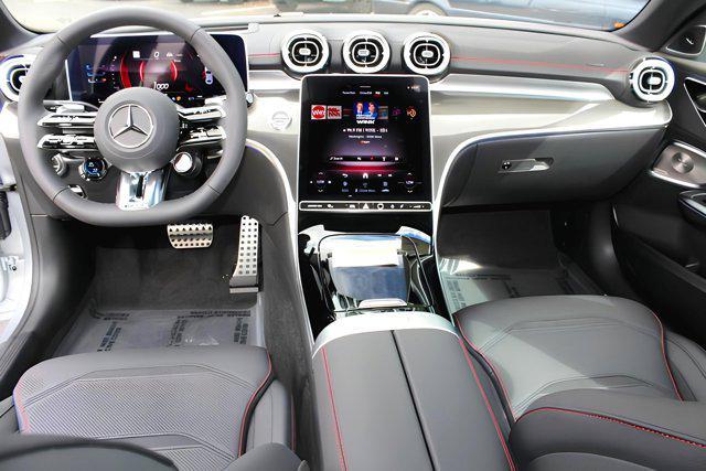 new 2025 Mercedes-Benz AMG C 43 car, priced at $77,590
