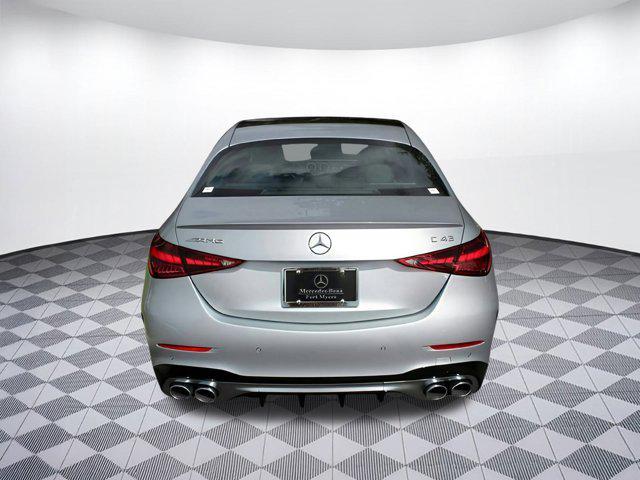 new 2025 Mercedes-Benz AMG C 43 car, priced at $77,590