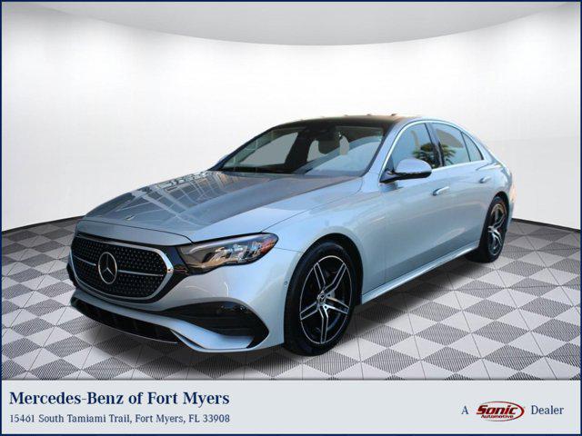 used 2025 Mercedes-Benz E-Class car, priced at $58,498