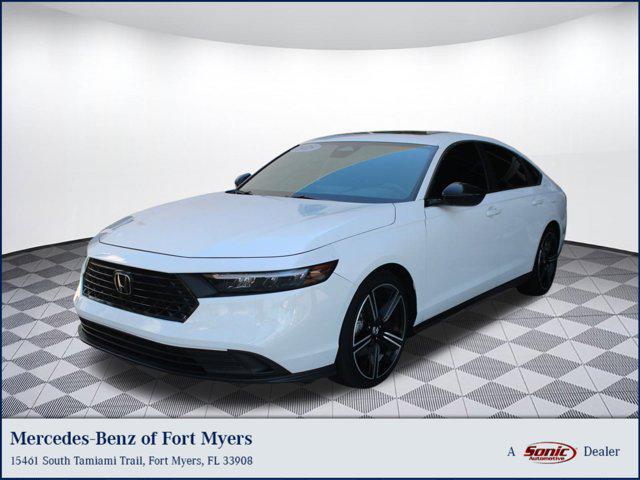 used 2025 Honda Accord Hybrid car, priced at $26,998