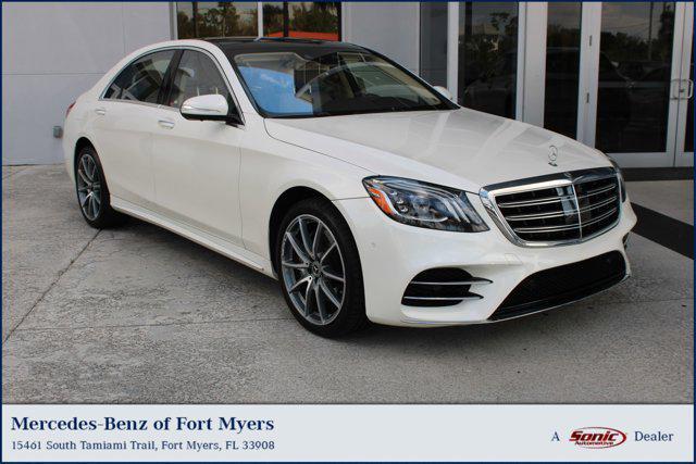 used 2019 Mercedes-Benz S-Class car, priced at $45,999