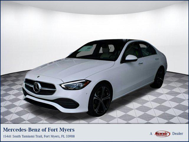 new 2025 Mercedes-Benz C-Class car, priced at $56,705