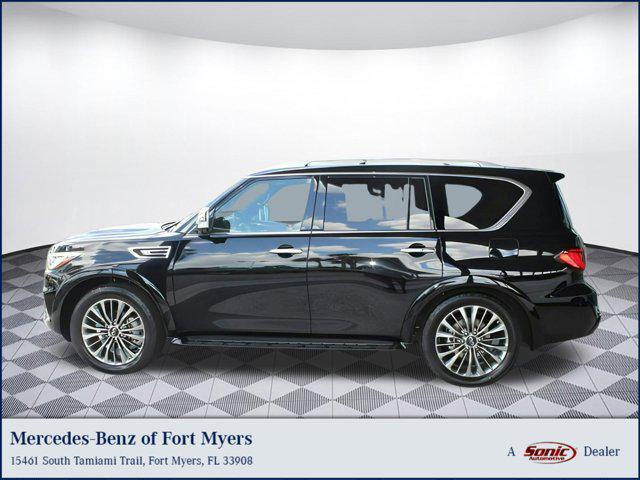 used 2021 INFINITI QX80 car, priced at $38,498