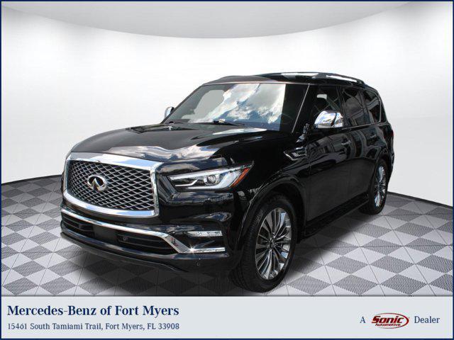 used 2021 INFINITI QX80 car, priced at $38,999