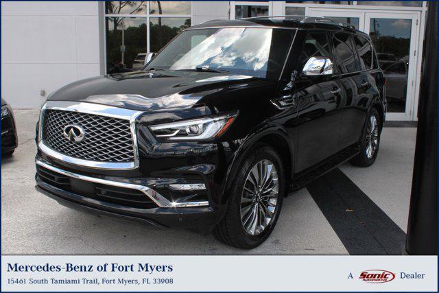 used 2021 INFINITI QX80 car, priced at $38,999