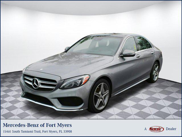 used 2016 Mercedes-Benz C-Class car, priced at $16,499