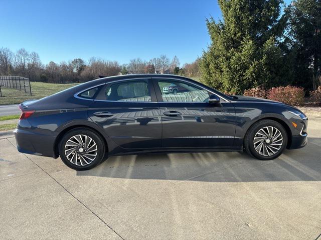 used 2022 Hyundai Sonata Hybrid car, priced at $26,900