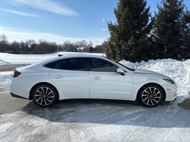 used 2021 Hyundai Sonata car, priced at $23,980