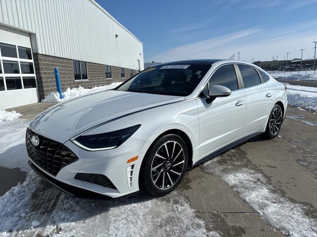 used 2021 Hyundai Sonata car, priced at $23,980