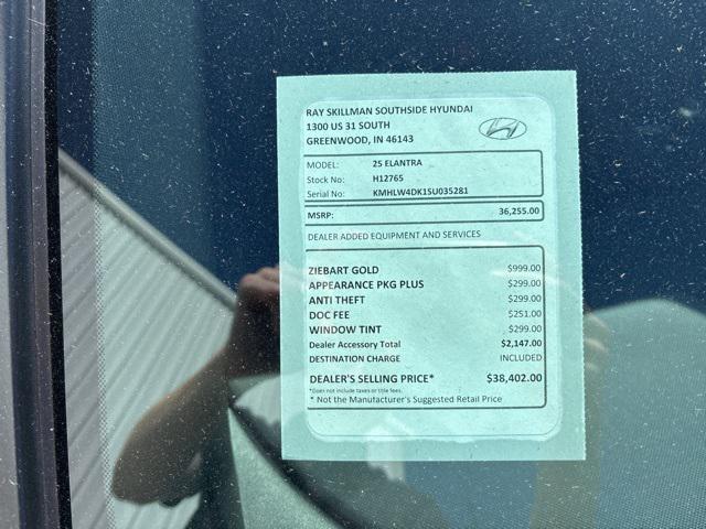 new 2025 Hyundai ELANTRA N car, priced at $35,230