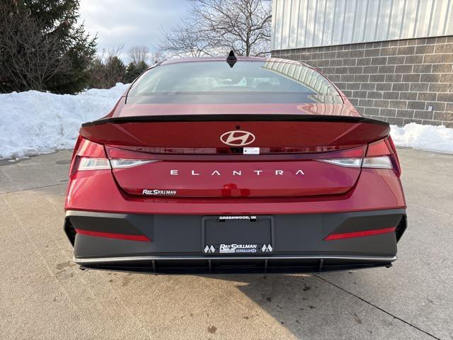 new 2025 Hyundai Elantra car, priced at $25,035