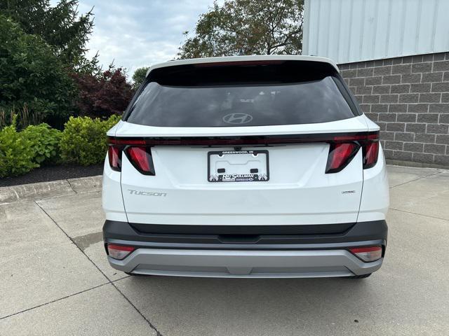 new 2025 Hyundai Tucson car, priced at $33,515