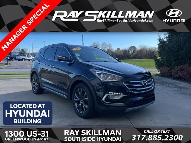 used 2018 Hyundai Santa Fe Sport car, priced at $16,600