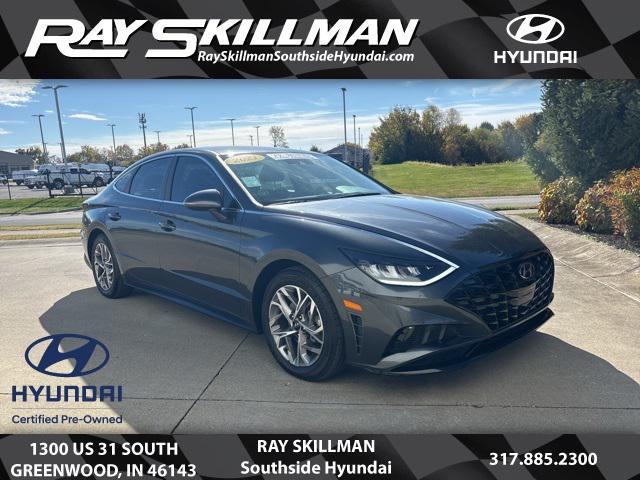 used 2021 Hyundai Sonata car, priced at $21,980