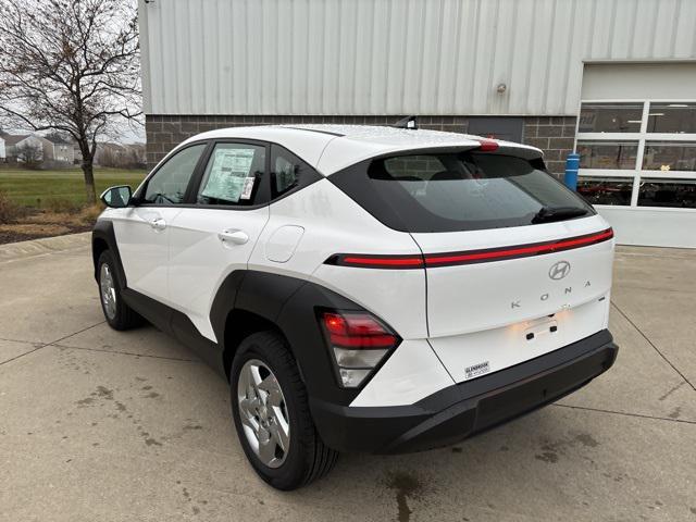 new 2025 Hyundai Kona car, priced at $28,100