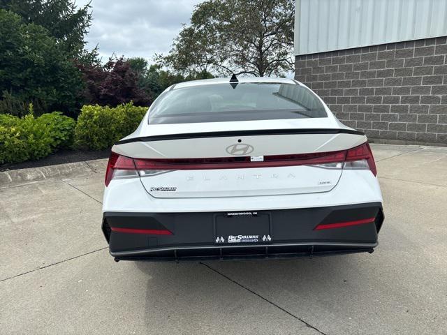 new 2025 Hyundai Elantra car, priced at $27,730