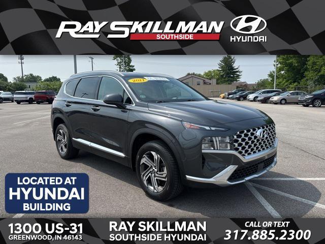 used 2021 Hyundai Santa Fe car, priced at $25,980