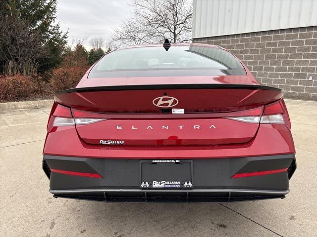 new 2025 Hyundai Elantra car, priced at $25,035