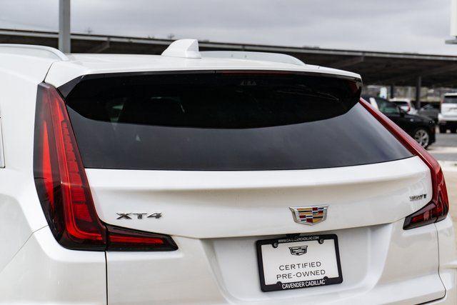 new 2025 Cadillac XT4 car, priced at $48,815