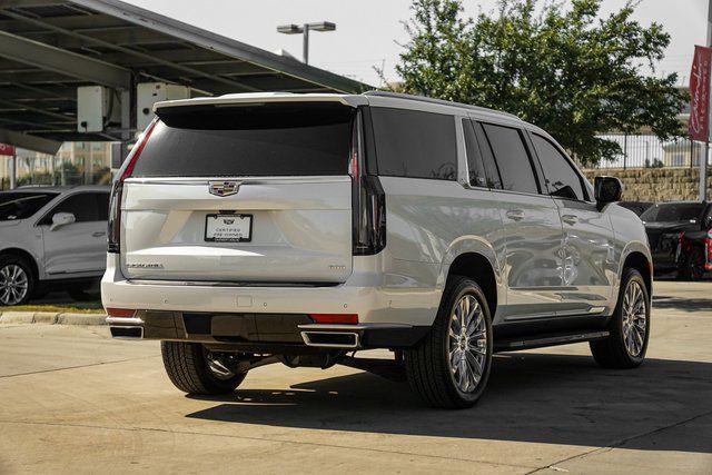 used 2024 Cadillac Escalade ESV car, priced at $98,338