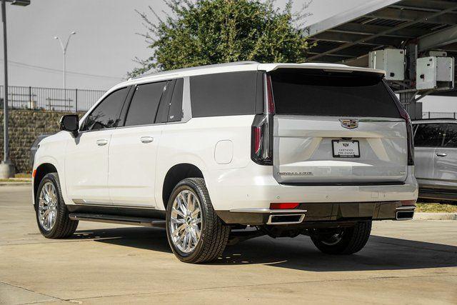 used 2024 Cadillac Escalade ESV car, priced at $98,338