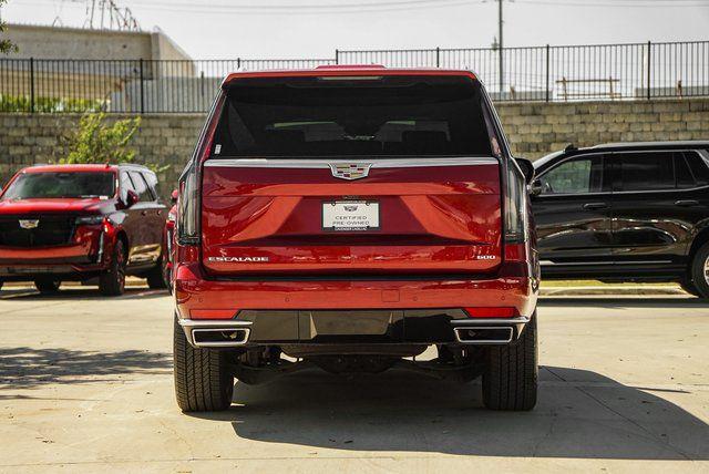 used 2023 Cadillac Escalade car, priced at $77,381