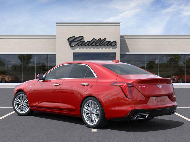 new 2025 Cadillac CT4 car, priced at $44,115