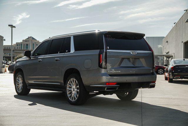 used 2022 Cadillac Escalade ESV car, priced at $65,803