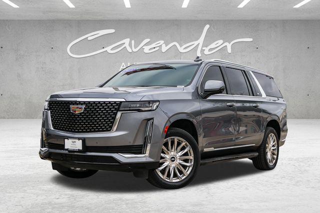 used 2022 Cadillac Escalade ESV car, priced at $65,803