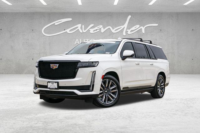 used 2023 Cadillac Escalade ESV car, priced at $95,056