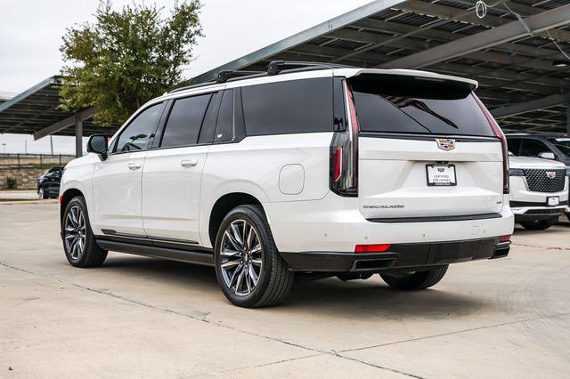 used 2023 Cadillac Escalade ESV car, priced at $90,210