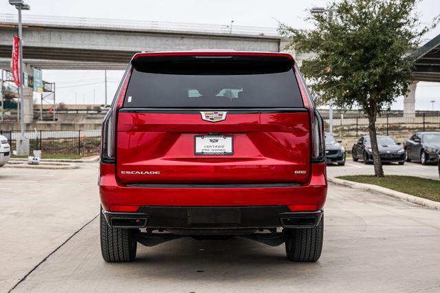 used 2023 Cadillac Escalade car, priced at $92,781