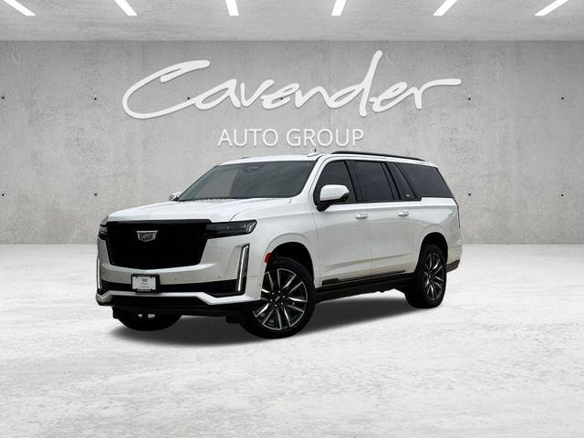 used 2021 Cadillac Escalade ESV car, priced at $58,378