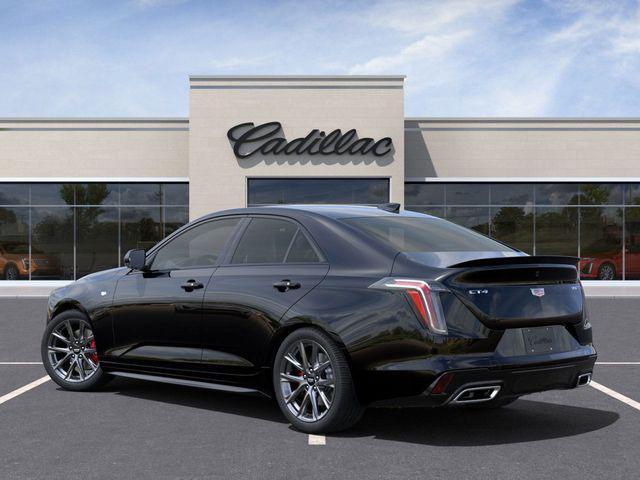 new 2025 Cadillac CT4 car, priced at $50,045