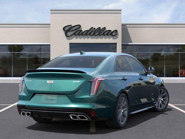 new 2025 Cadillac CT4-V car, priced at $52,835