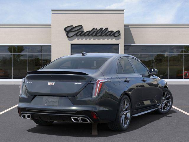 new 2025 Cadillac CT4-V car, priced at $52,835