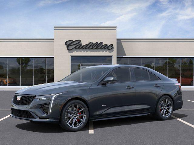 new 2025 Cadillac CT4-V car, priced at $52,835