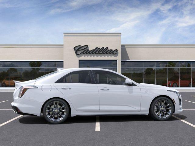 new 2025 Cadillac CT4 car, priced at $43,345