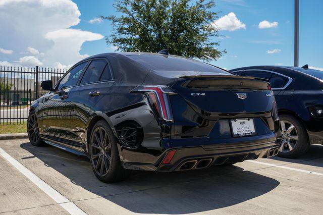 used 2022 Cadillac CT4-V car, priced at $37,209