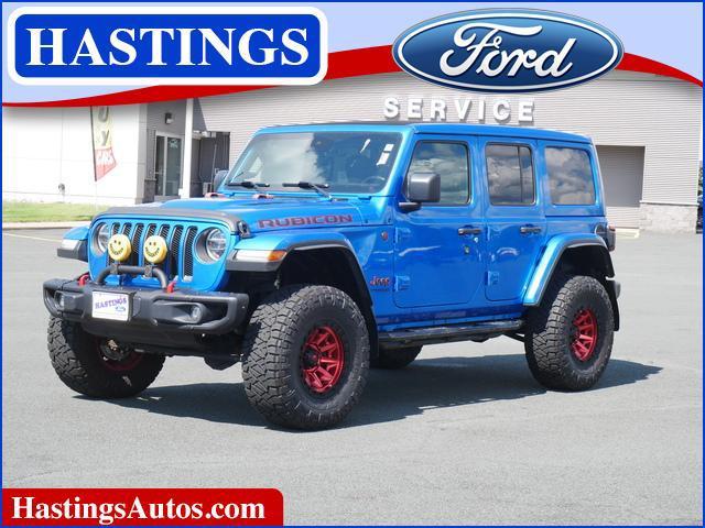 used 2021 Jeep Wrangler Unlimited car, priced at $48,887