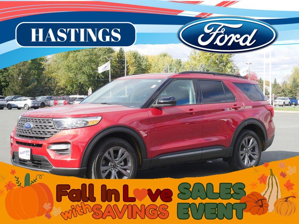 used 2022 Ford Explorer car, priced at $30,987