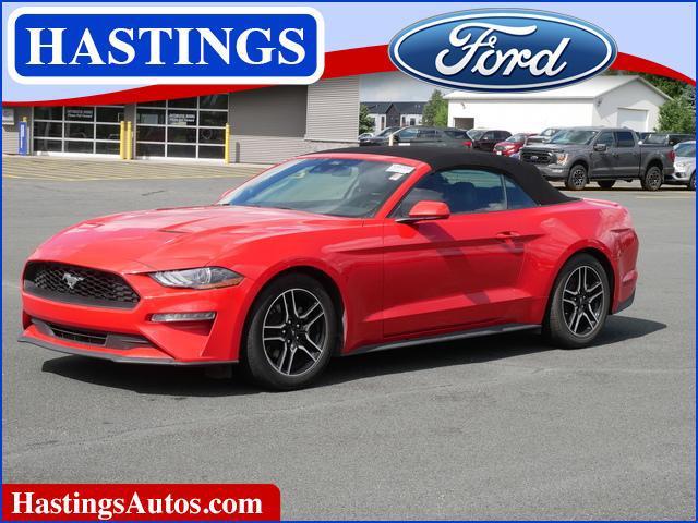 used 2022 Ford Mustang car, priced at $25,887