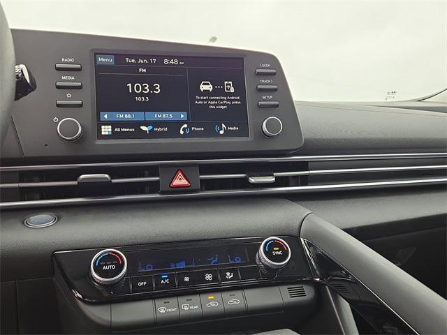 new 2025 Hyundai ELANTRA HEV car, priced at $25,455