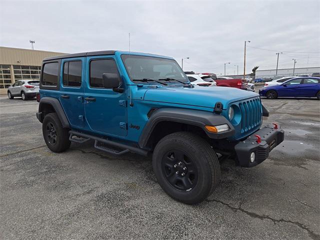 used 2020 Jeep Wrangler Unlimited car, priced at $24,991