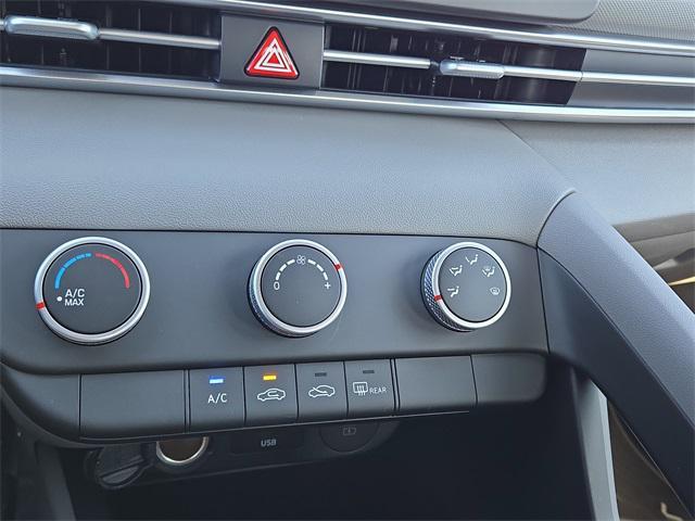 new 2025 Hyundai Elantra car, priced at $23,595