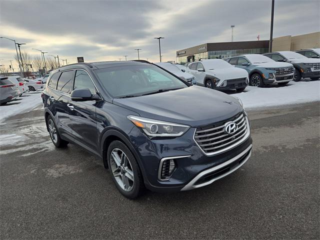 used 2017 Hyundai Santa Fe car, priced at $14,991