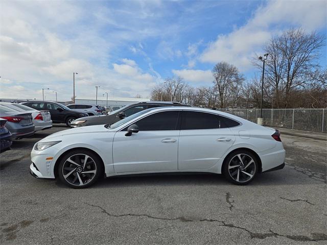 used 2022 Hyundai Sonata car, priced at $21,491