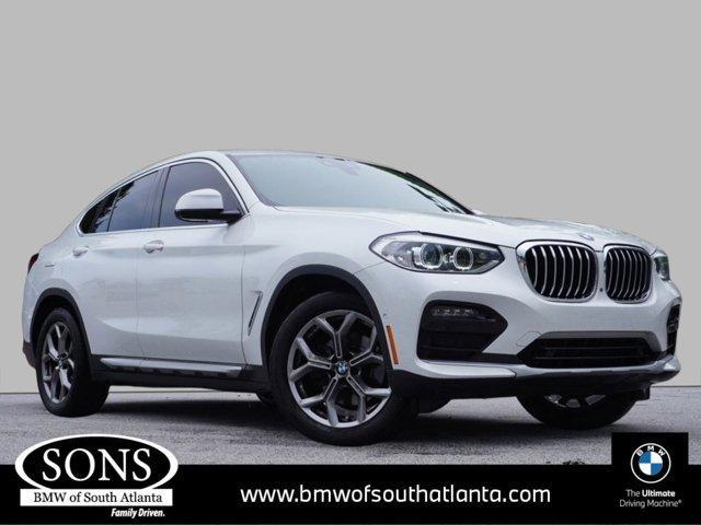 used 2021 BMW X4 car, priced at $36,183