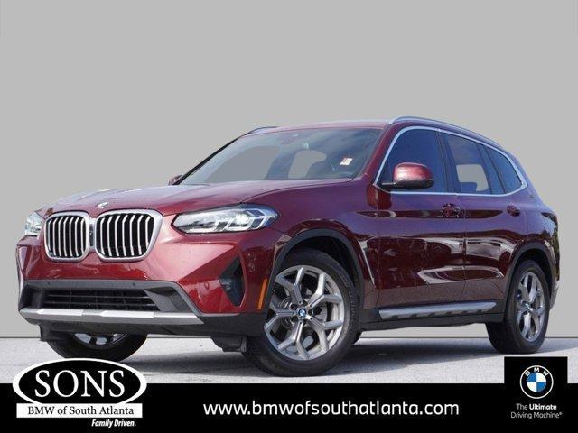 used 2023 BMW X3 car, priced at $43,397