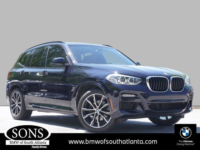 used 2021 BMW X3 car, priced at $38,058